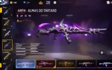 Conta free fire gemada 6 anos