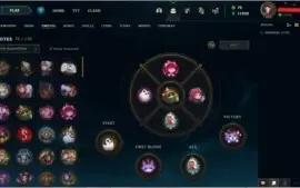 CONTA LOL LEAGUE OF LEGENDS 517 SKINS LEVEL 322