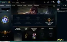 Conta LoL Gold  2017/2018 unranked 50 skins raras