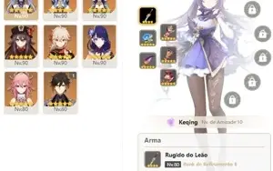 CONTA GENSHIN AR57,12 LENDÁRIOS, YAE MIKO C/PROVA - SEM VINC