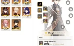 CONTA GENSHIN AR57,12 LENDÁRIOS, YAE MIKO C/PROVA - SEM VINC