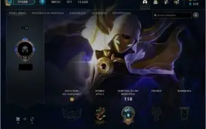 Conta lol LV 54 de 2020