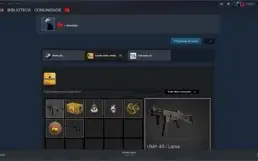 CONTA STEAM LVL 30 CSGO PRIME 3MEDALHAS