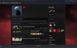 CONTA STEAM LVL 30 CSGO PRIME 3MEDALHAS