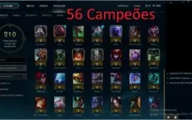 Conta de league of legends OURO V