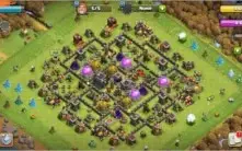 Clash of clans cv9 com troca de nome e mais de 3800 gemas