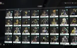 ✅Conta Warframe mr 2 Lendário + 11k Platina - PSN✅