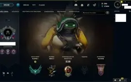 Conta com todas as skins (ou quase, tem riot singed)