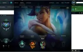 Vendo conta platina com todos os champions e 130 skins