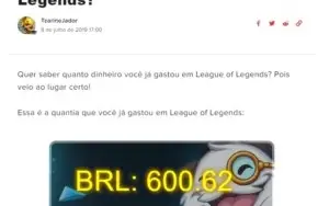 Conta Lol