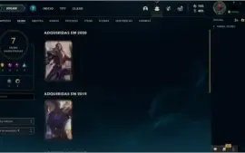 CONTA ANTIGA 4 skins vitoriosas