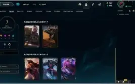 CONTA ANTIGA 4 skins vitoriosas