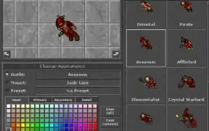 Pally Tibia Global - Level 65 - Skill 100 - Mundo Calmera