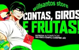 Bloxfruits Serviços, Frutas e Contas.