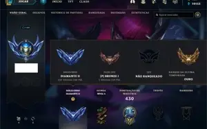 CONTA DIAMANTE 2 COM MUITA SKIN E MUITO BARATA