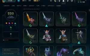 CONTA DE LOL D1 + 726 SKINS