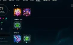 Conta League of Legends Full Acesso - 74 Champs e 24 Skins