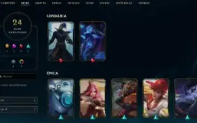 Conta League of Legends Full Acesso - 74 Champs e 24 Skins