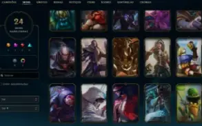 Conta League of Legends Full Acesso - 74 Champs e 24 Skins