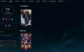 Conta League of Legends Full Acesso - 74 Champs e 24 Skins