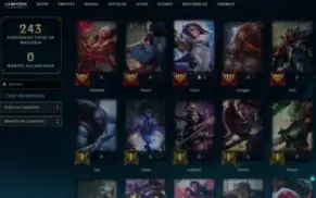 Conta League of Legends Full Acesso - 74 Champs e 24 Skins
