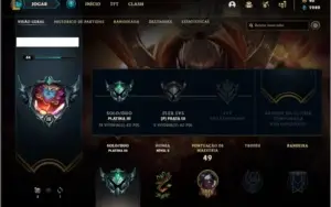 Conta platina 3 baratinha com 6 skins e 32 champs