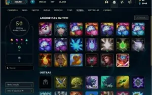 Conta platina 3 baratinha com 6 skins e 32 champs