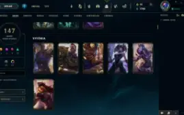 Conta LOL MESTRE criada em 2012 ícones raros / 147 skins