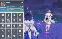 Conta Ar 48 Yelan + Raiden + Mona + Qiqi E Espada Celestial