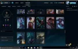Conta League Of Legends,gold IV, 100 skins,todos os campeões