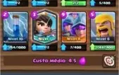 Conta Clash Royale Nivel 10 com 4 Lendarias