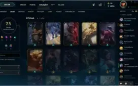 2 contas, uma com MMrAlto, e outra com varias skins!