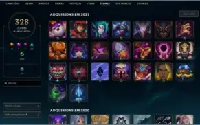Conta Platina lv 405 + 148 Skins + Todos os campeões