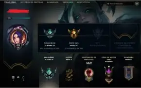 Conta Platina lv 405 + 148 Skins + Todos os campeões