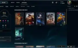 Conta League of Legends prata 4