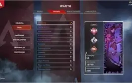 Conta Herança Wraith (KUNAI) (PC)