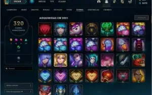 Conta LOL desde 2015