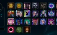 FULL ACESSO LVL 258 - 257 Skins - 163 Champions -2700 RP