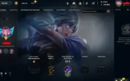 FULL ACESSO LVL 258 - 257 Skins - 163 Champions -2700 RP