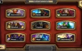 Conta hearthstone all golden heros
