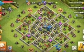 Conta Clash of Clans CV 12 CC 10 Barato