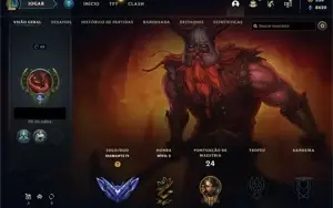 Conta diamante 4 mmr BUFFADO de smurf +22 - 12