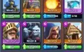 CONTA NÍVEL 9 (QUASE 10) COM LENDÁRIA, 35K GOLD, ARENA 8
