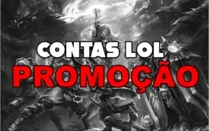CONTAS LOL 40% DE PROMOÇÃO