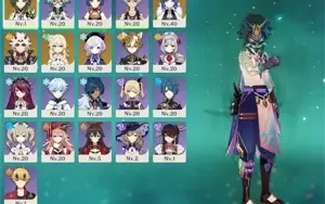 Yelan, Xiao, Itto, perfeita pra começar Ar 16