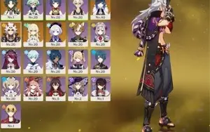 Yelan, Xiao, Itto, perfeita pra começar Ar 16