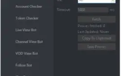 Bot De Viwers para TWITCH Funcional