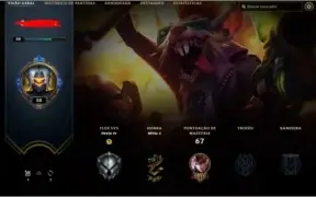 CONTA SMURF LEAGUE OF LEGENDS LEVEL 30 PRATA 4
