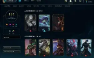 Conta Valorant + League of Legends com MUITAS SKINS