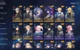 Honkai Star Rail 66 Loba Prateada + Seele + Luocha + Blade